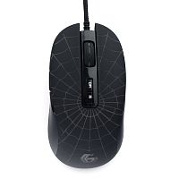 Мышь игровая Gembird MG-560, USB, черный, паутина, 7 кн, 3200 DPI, подсветка 6 цветов, кабель ткан 1.8м | код MG-560 | Gembird