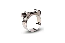 Хомут ленточный с болтом 80-85 W2 нержавеющая сталь 2.1 80-85/25 Н ГОСТ 28191-89 | код SIL80-85RB42 | Мир хомутов