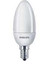 Лампа энергосберегающая (КЛЛ) Softone Candle (свеча) 5Вт 220-240В E14 2700K PHILIPS | код 8727900897159 | PHILIPS