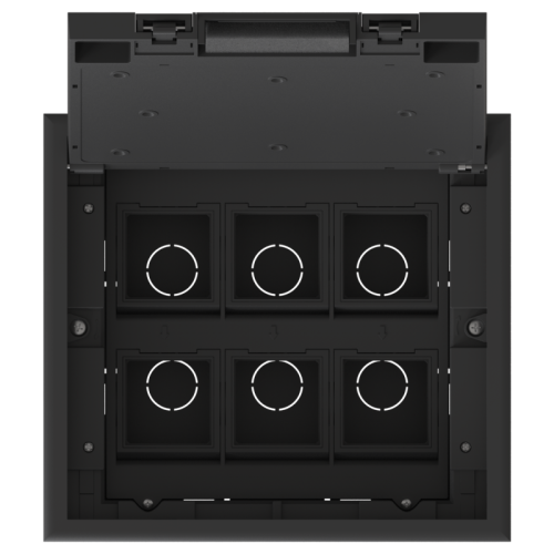 Люк MultiDesk MDK10 на 12мод. IP40 с монтажной коробкой для фальшпола SE MDK10112 фото 3