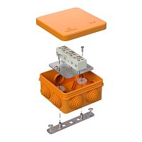 Коробка огнестойкая для о/п 40-0210-FR6.0-6 Е15-Е120 RAL2004 80х80х40 (44 шт/кор) Промрукав | код 40-0210-FR6.0-6 | ПРОМРУКАВ