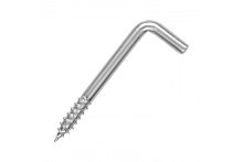 Крюк-шуруп L-образный 3х25 оцинкованный (3 шт.) | код. 13 1841 1 | Европартнер
