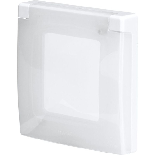 Рамка с защитной крышкой IP 44 INSPIRIA белый | код 673920 | Legrand
