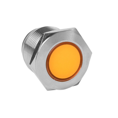 Лампа оранжевая сигнальная S-Pro67 19 мм 24В PROxima | код s-pro67-332 | EKF