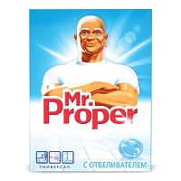 Чистящее средство 400 г, MR.PROPER (Мистер Пропер), с отбеливающим эффектом, универсал, порошок | код 600327 | MR. PROPER