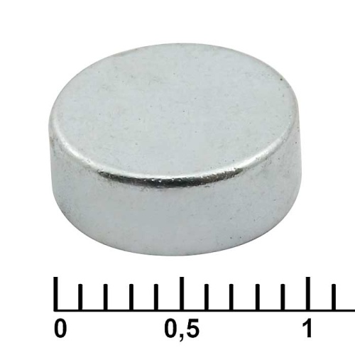 Магнит RUICHI C 10x4 мм, класс N35, круглый | код 90013 | Ruichi