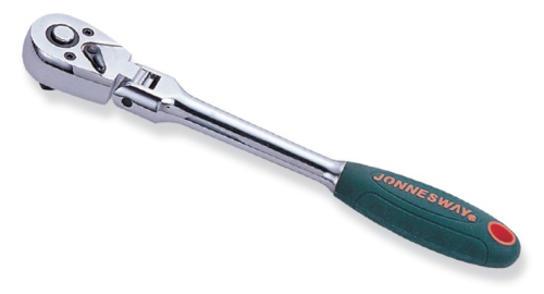 R4104 Рукоятка трещоточная с шарниром 1/2DR, 36 зубцов, 290мм | код R4104 | JONNESWAY