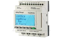 Программируемый логический контроллер SR-12DC-DA-R, 12_24VDC, 8DI(4AI/0_10V), 4RO(10A), RTC, FBD, Ethernet, ЖКИ | код SR-12DC-DA-R | Rievtech