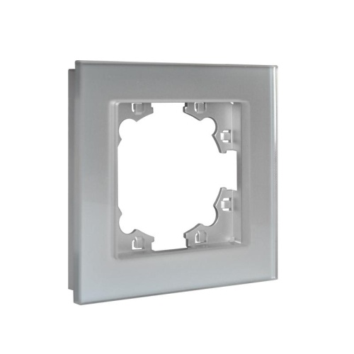 Афина рамка стеклянная одноместная, серебро (еврослот) | код 2266 | Universal фото 2 Афина рамка стеклянная одноместная, серебро (еврослот) | код 2266 | Universal фото 2