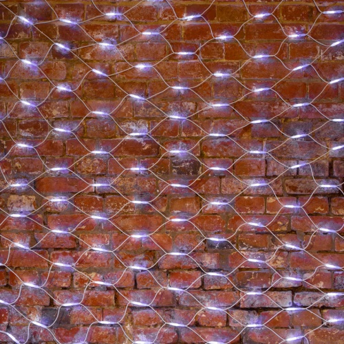 Гирлянда Сеть 2x3м, белый КАУЧУК, 432 LED Белые | код 217-145 | NEON-NIGHT
