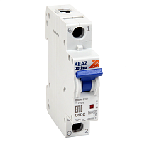 Выключатель автоматический модульный OptiDin BM63-1C3-DC-УХЛ3-АЭС | код 367636 | КЭАЗ