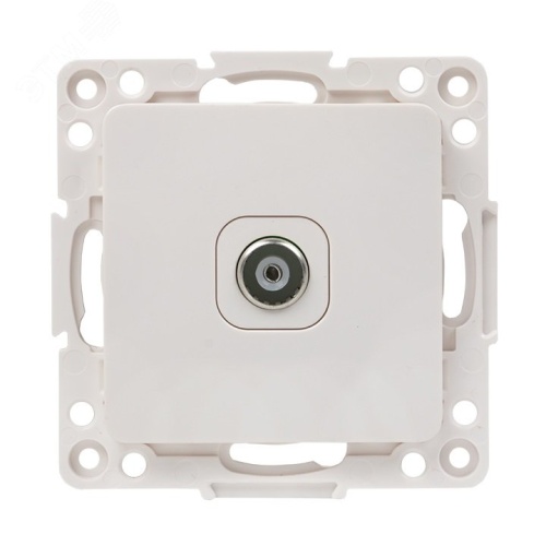 Стокгольм Механизм Розетки TV 1-местной оконечной 10дБ-240МГц белый | код EYA00-227-10 | EKF Стокгольм Механизм Розетки TV 1-местной оконечной 10дБ-240МГц белый | код EYA00-227-10 | EKF