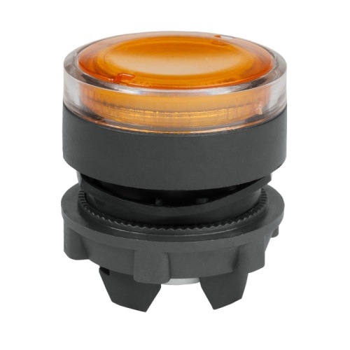 Головка кнопки OptiSignal D22 A5-PL-5 с подсветкой желтая пластик ZB5AW353 | код 332308 | КЭАЗ