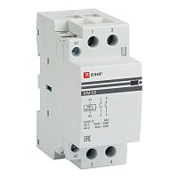 Модульный контактор КМ 2P 63А 400/230 AC | код. km-2-63-20 | EKF