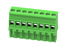 MC-RE5.0V06C-0001 Разъём гнездовой MC,шаг 5.0мм,6 конт.зел., шт | код MC-RE5.0V06C-0001 | SUPU