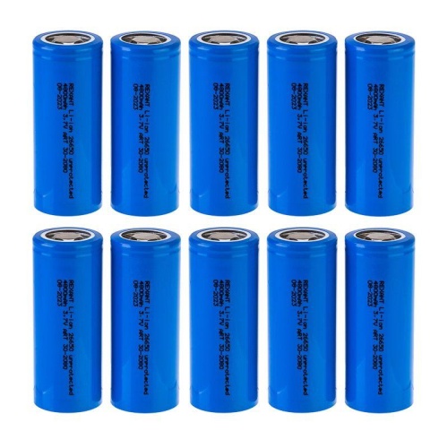 Аккумулятор Li-ion 26650 unprotected 4800 mAH 3.7 В | код 30-2080 | REXANT Аккумулятор Li-ion 26650 unprotected 4800 mAH 3.7 В | код 30-2080 | REXANT