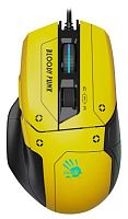Мышь A4Tech Bloody W70 Max Punk желтый/черный оптическая (10000dpi) USB (11but) | код 1529888 | A4TECH