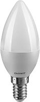 Лампа светодиодная 71 628 OLL-C37-6-230-2.7K-E14-FR 6Вт свеча 2700К тепл. бел. E14 450лм 176-264В | Код. 71628 | ОНЛАЙТ