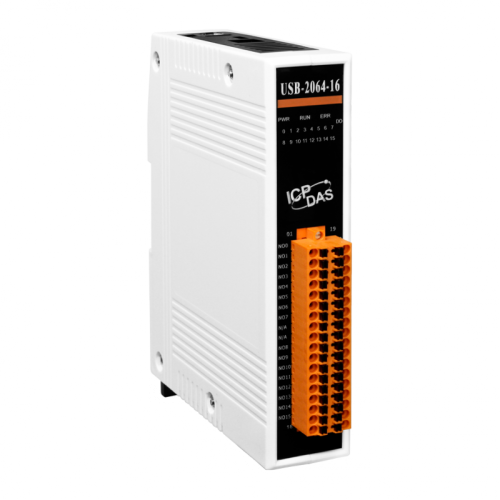 USB-2064-16 CR 16-channel Power Relay Output Module (RoHS) | код 00-06109277 | ICP DAS