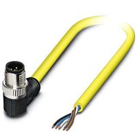 Кабель для датчика / исполнительного элемента SAC-5P-M12MR/ 5,0-542 BK | код 1406165 | PHOENIX CONTACT