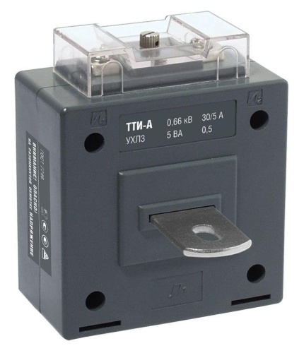 Трансформатор тока ТТИ-А 75/5А 5ВА, кл.т. 0,5 | код. ITT10-2-05-0075 | IEK