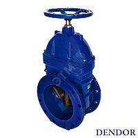 Задвижка чугунная с обрезиненным клином 47GV DN 65 PN10 /PN16 | код BKLV0000065U | DENDOR