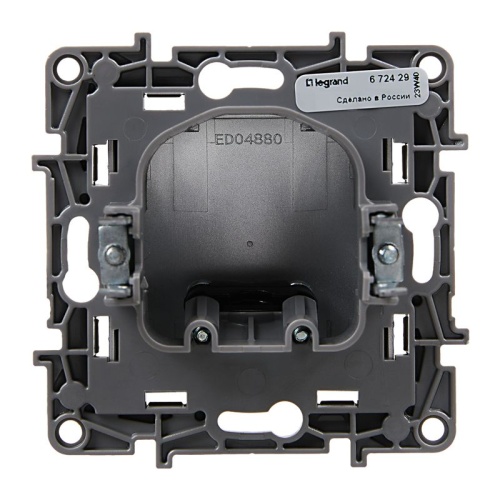 Вывод кабеля IP21 Etika с зажимом для кабеля алюминий | код 672429 | Legrand фото 3 Вывод кабеля IP21 Etika с зажимом для кабеля алюминий | код 672429 | Legrand фото 3