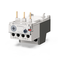 Реле тепловой перегрузки UKH-22, It=7_10A, 1NO+1NC, CLASS 10A, прямой монтаж для UKC(D)-9_22 | код UKH-22-10 | Kripal
