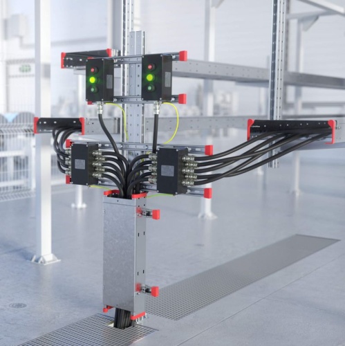 Стойка монтажная усиленная, горячеоцинкованная , высота 1200 мм, комплект | код EX-ST12U | DKC Стойка монтажная усиленная, горячеоцинкованная , высота 1200 мм, комплект | код EX-ST12U | DKC