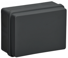 Коробка расп. КМ42441 о/п 150х110х70мм IP67 10вв. черная IEK | код UKO21-150-110-070-K02-66 | IEK