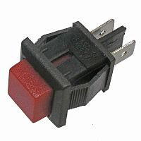 Кнопочный переключатель RUICHI PBS-15B, OFF-ON, красный | код 64361 | Ruichi