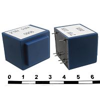 Трансформатор 50гц RUICHI ТПК-2 (ТПГ-2) 2x9V (аналог), герметизированный | код 70184 | Ruichi