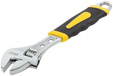 Ключ разводной ''Старт'', ПВХ накладка на ручку 200 мм (24 мм) | код 70147 | FIT