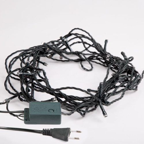 Гирлянда светодиодная универсальная 200 LED тёплый белый 20 м, с контроллером | код 304-116 | Neon-Night фото 10