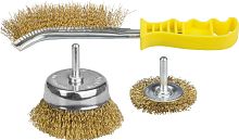 Набор щеток 3 шт., PROFESSIONAL | код 35151-H3_z01 | STAYER