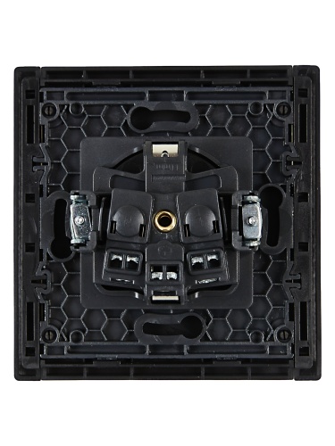 FORTE&PIANO Роз. с з/к з/ш в/к 16А FP115 чер. IEK | код FP-R14-16-K02 | IEK фото 3 FORTE&PIANO Роз. с з/к з/ш в/к 16А FP115 чер. IEK | код FP-R14-16-K02 | IEK фото 3