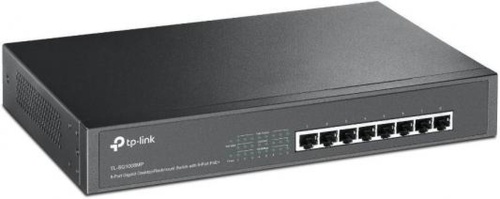 Коммутатор TL-SG1008MP 8-портовый настольный/монтируемый в стойку гигабитный коммутатор с 8 портами (TL-SG1008MP) | код 121972S | TP-Link