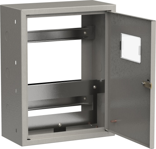 Ящик учетно-распределительный ЯУР-380-300 с двумя DIN-рейками (385х300х150мм) LIGHT | код YAUR-380-300-31-L | IEK фото 2