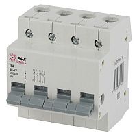 Выключатель нагрузки (мини-рубильник) ВН-29 4P 25А SIMPLE-mod-68 SIMPLE | код Б0039258 | ЭРА