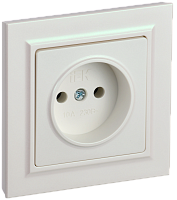 BRITE Роз. без з/к/ш 10А в сб. РСР10-1-0-БрЖ жемч. IEK | код BR-R10-10-K36-F | IEK
