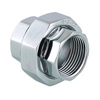 Муфта разъемная 1/2" вн.-вн. Хром | код. VTr.340.C.0004 | VALTEC