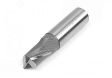 Фреза шпоночная 20.0 мм, цилиндрический хвостовик, марка стали - Р6М5 | код 351954 | Hortz
