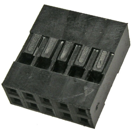 Гнездо для плат 2.54 мм RUICHI BLD 2x05 (BLD-10), 10 контактов | код 58295 | Ruichi