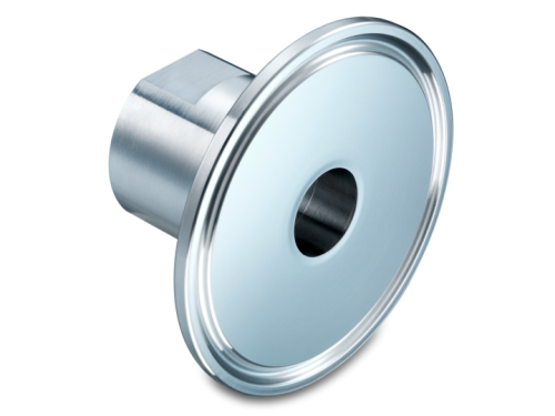 Монтажный адаптер G1/2A гигиеническое исполнение, Clamp connection, DN 25/DN 38, нерж. сталь 316L | код ZPH1-3213 | BAUMER GROUP