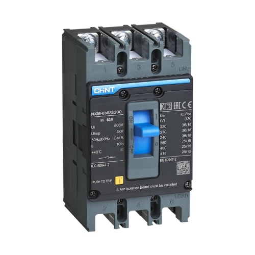 Авт. выкл. NXM-63S/3P 25кА 20A соответствует стандарту ROHS (CHINT) | код 205884 | CHINT
