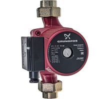 Насос циркуляционный с мокрым ротором UPS 25-80 PN10 1х230В/50 Гц в/к с гайками | код 95906440 | Grundfos