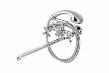 Смеситель для ванны и душа ПСМ-159-75 ЕВРО тип См-ВУДРНШлА | код PSM-159-75 | PROFSAN