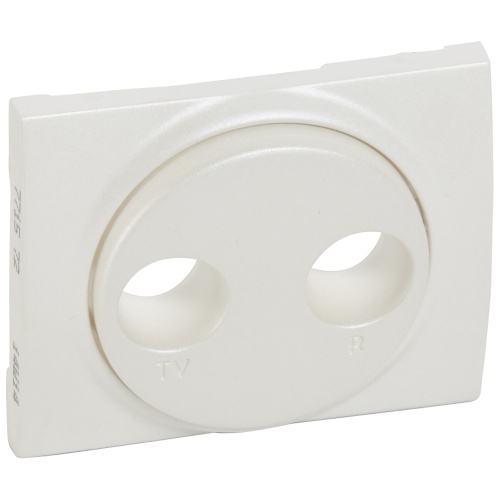 Лицевая панель - Galea Life - для розетки TV-FM Кат. № 7 757 86/87/88 - Pearl | код 771572 | Legrand
