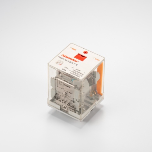 Реле REH, 1NO, 220VDC, LED, тест кноп. + магн., Коэф. Сраб. 0,65Un | код REH1AO220LTSM | Shenler