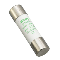 Вставка плавкая цилиндр., 40A, 500VAC, 120kA, 14х51mm, тип aM | код C14-40AM | CHFE
